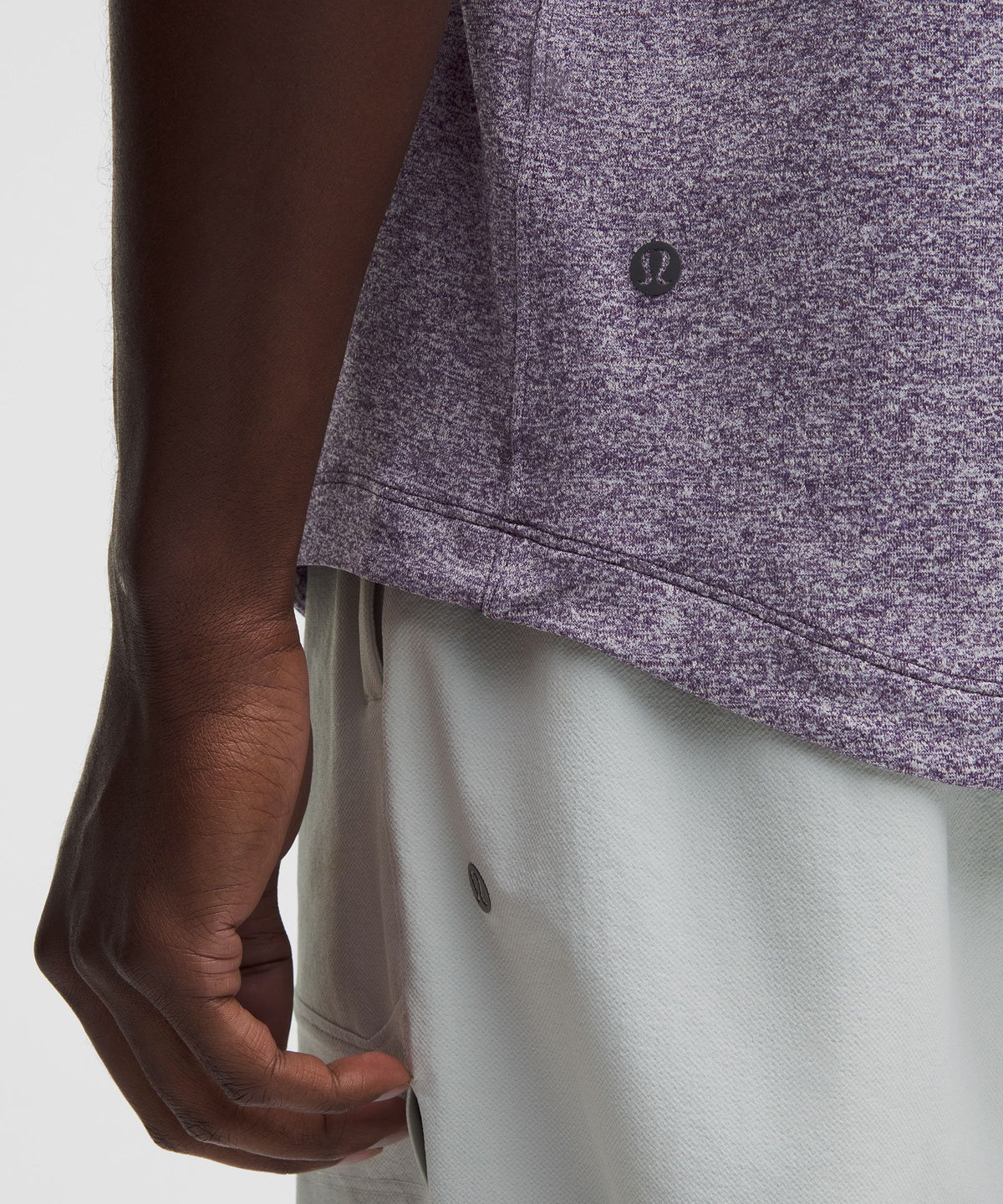 Heathered Dark Court Purple