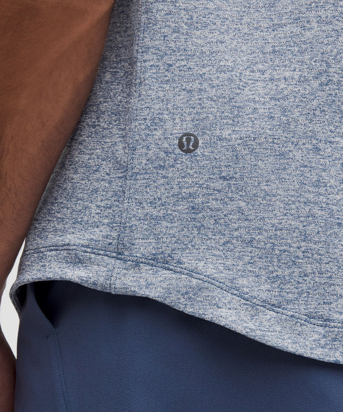 Heathered Pitch Blue