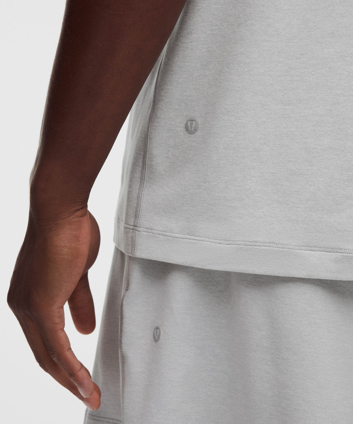 Heathered Vapor/Heathered Silver Drop