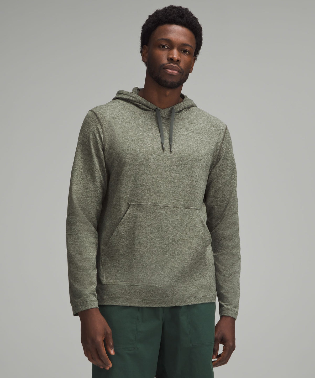 Heathered Slate Brown/Heathered Army Green