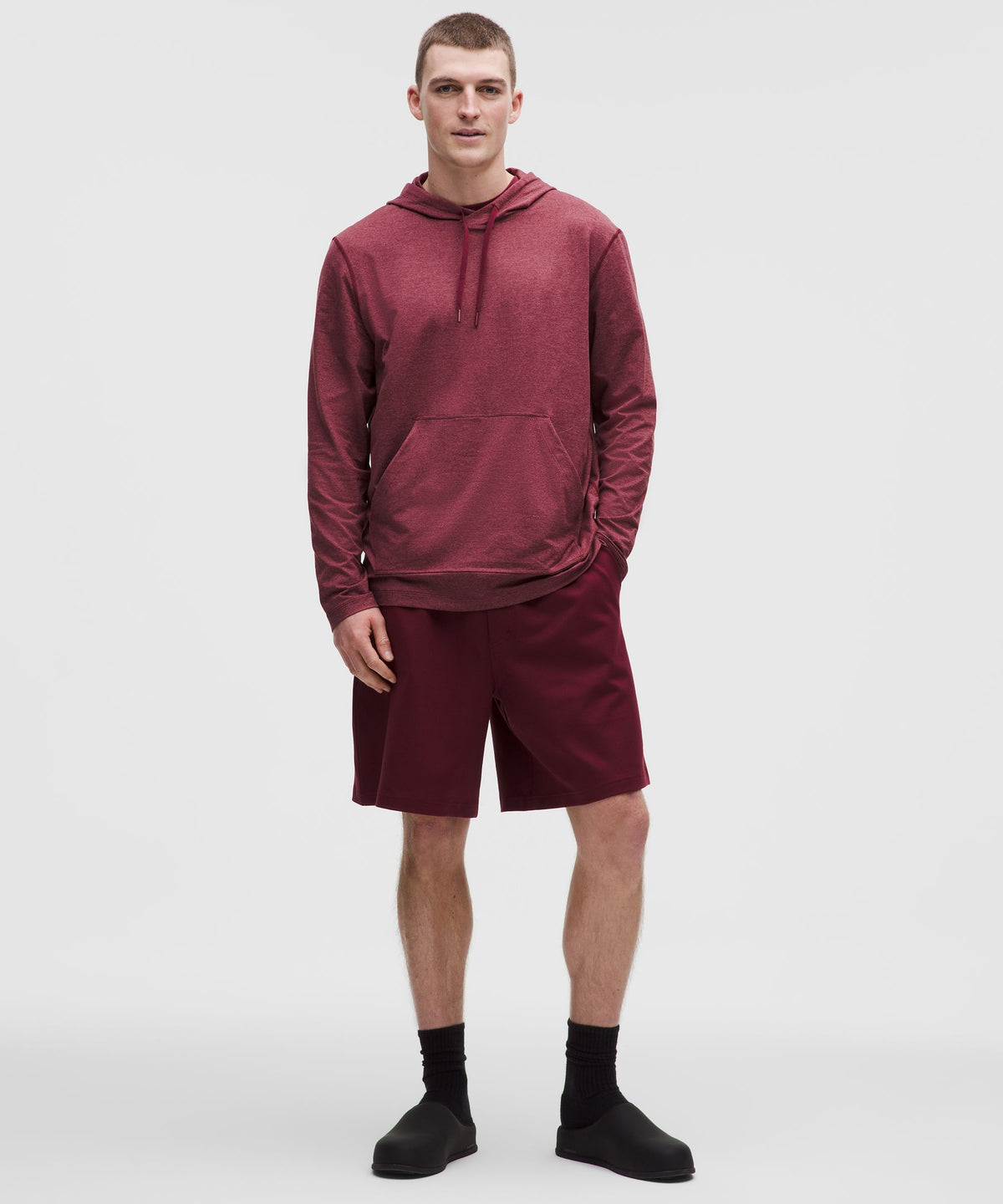 Heathered Burgundy Bay/Heathered Misty Merlot