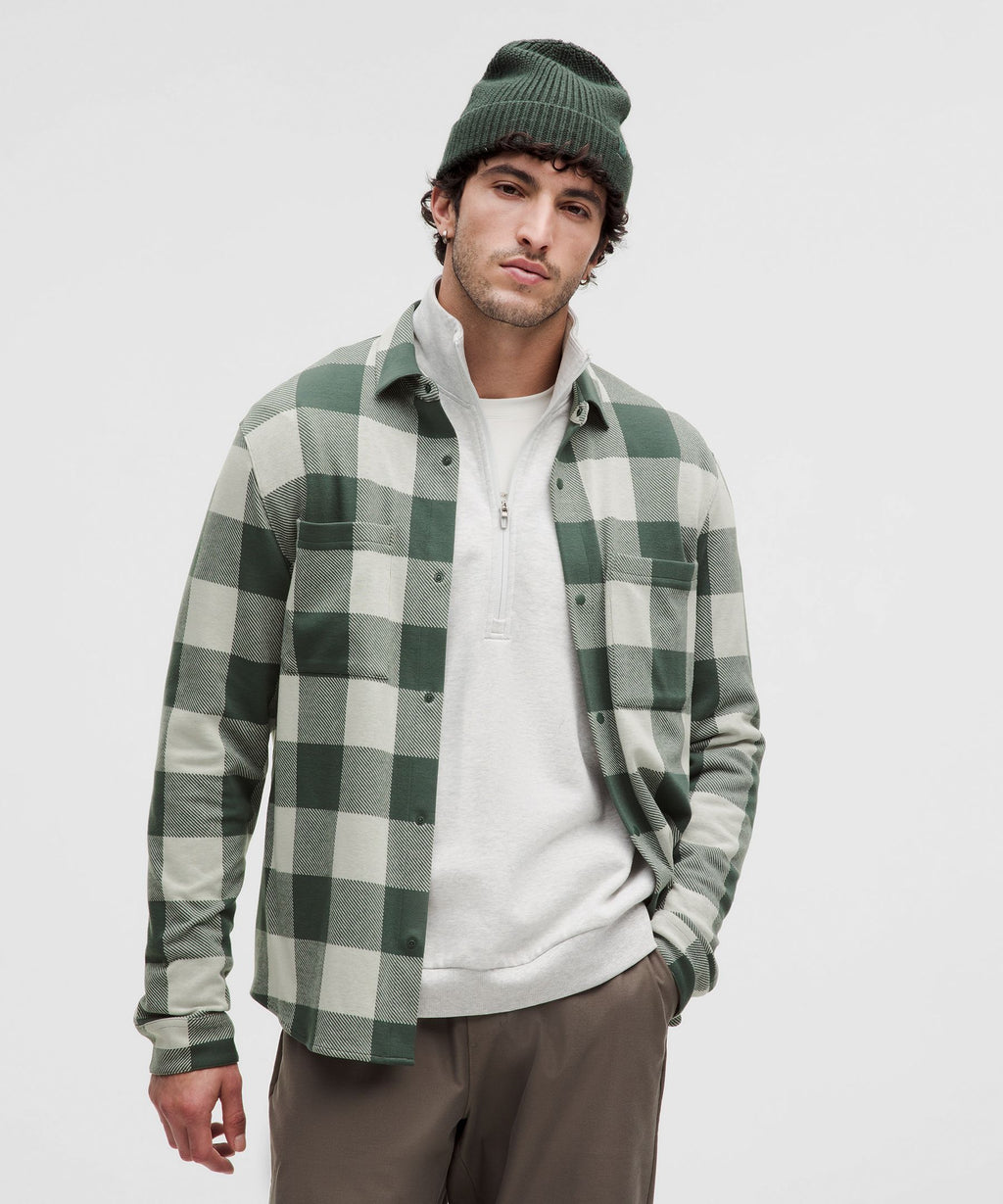 Check Plaid Dark Forest Bone