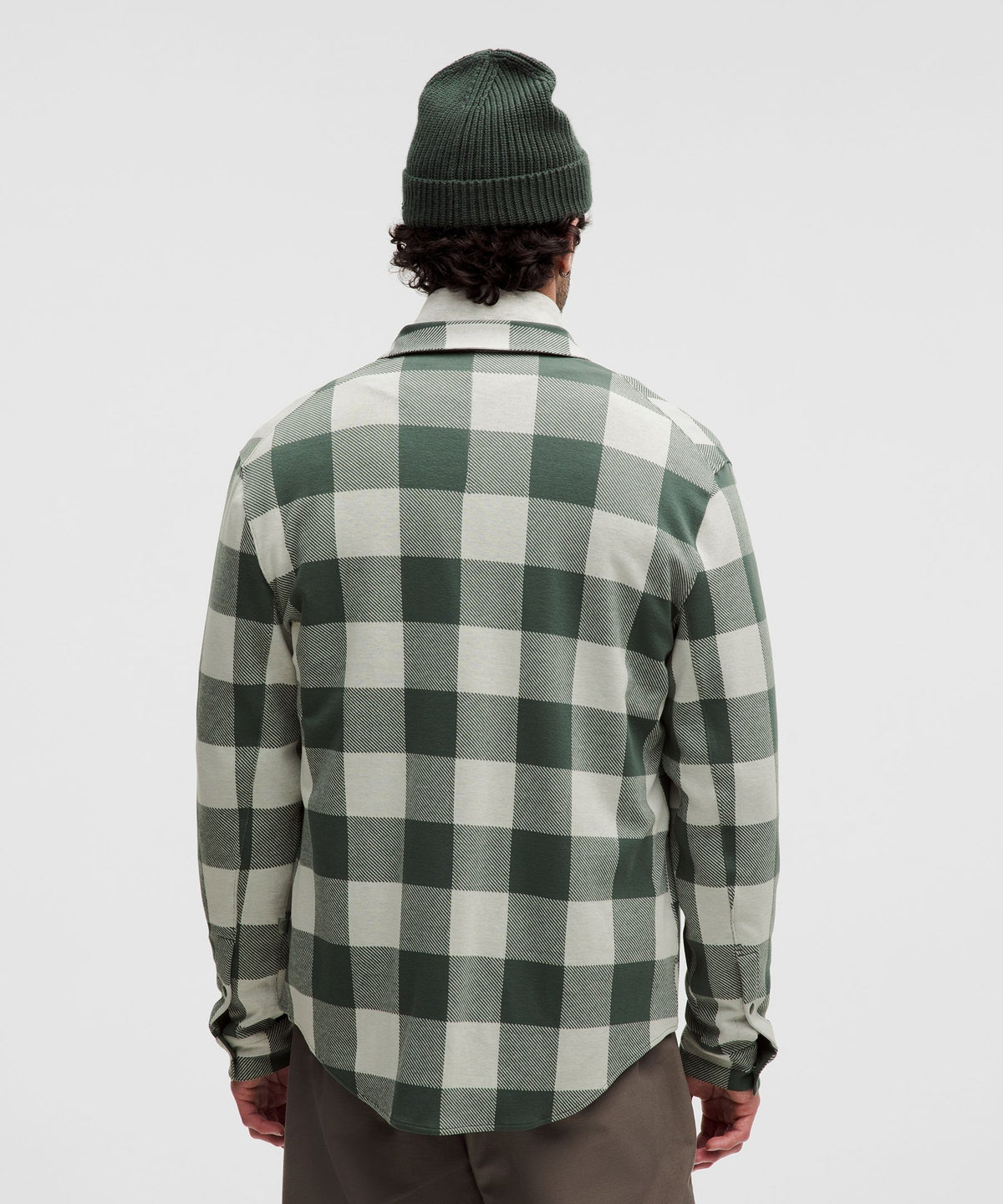Check Plaid Dark Forest Bone