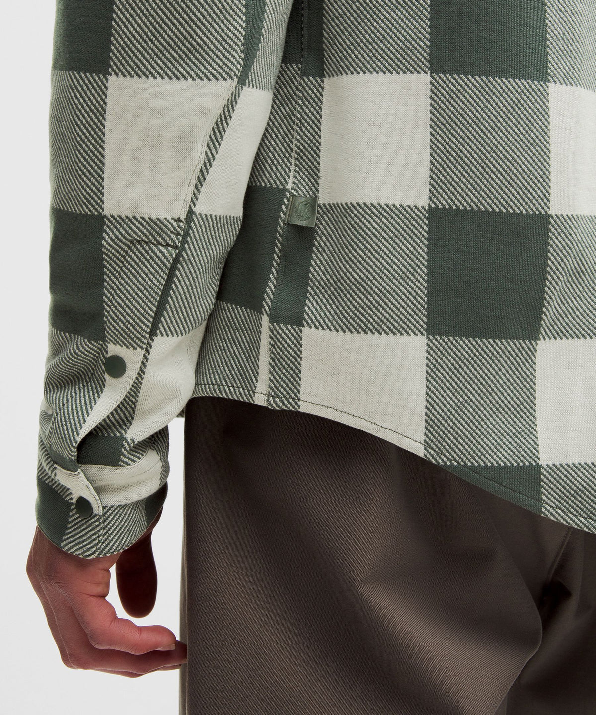 Check Plaid Dark Forest Bone