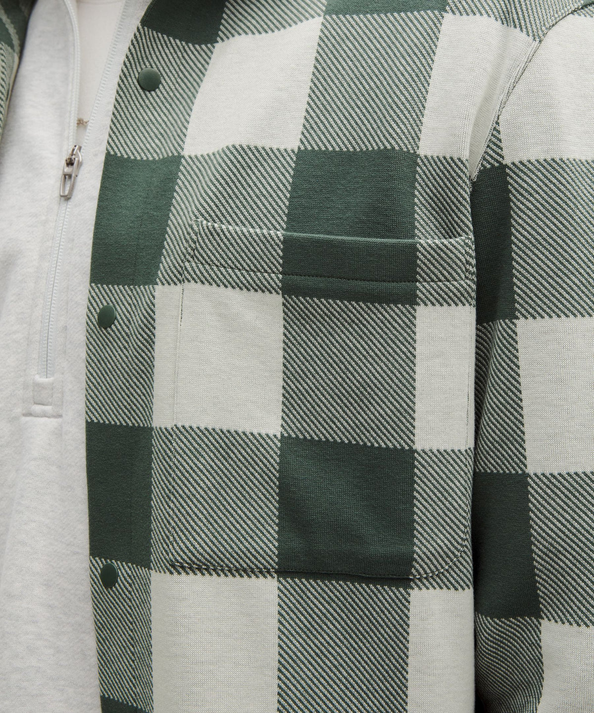 Check Plaid Dark Forest Bone