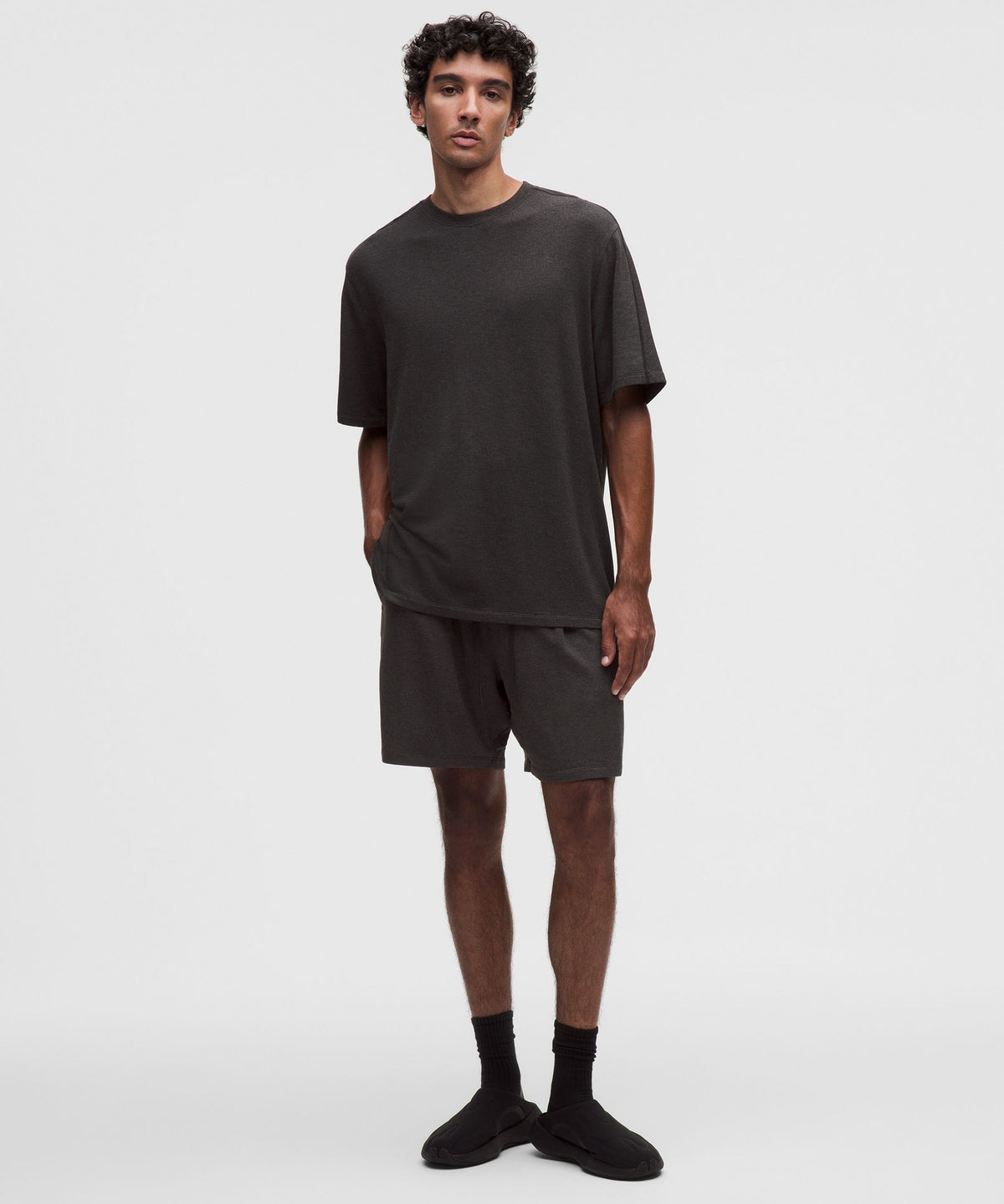 Heathered Black