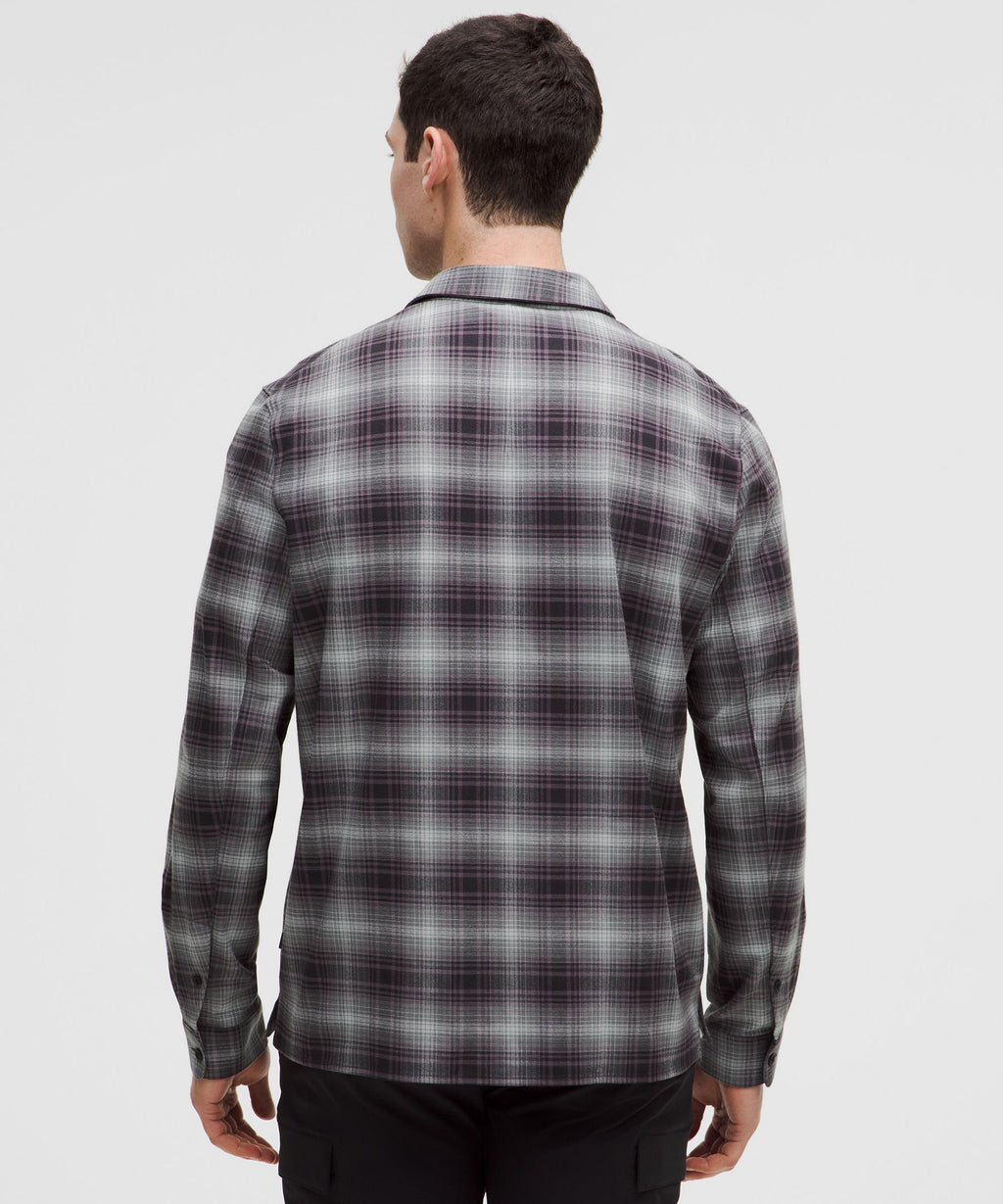 Fusion Plaid Black Silver Drop