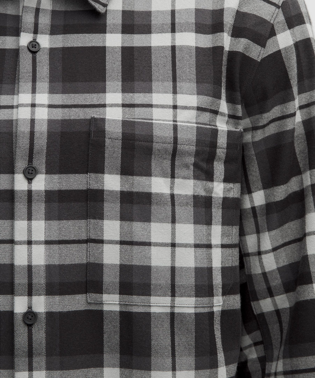 Prospect Plaid Super Dark Misty Grey