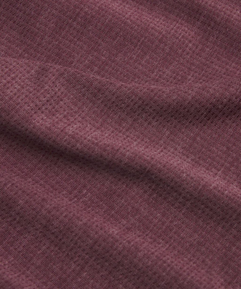 Heathered Burgundy Bay