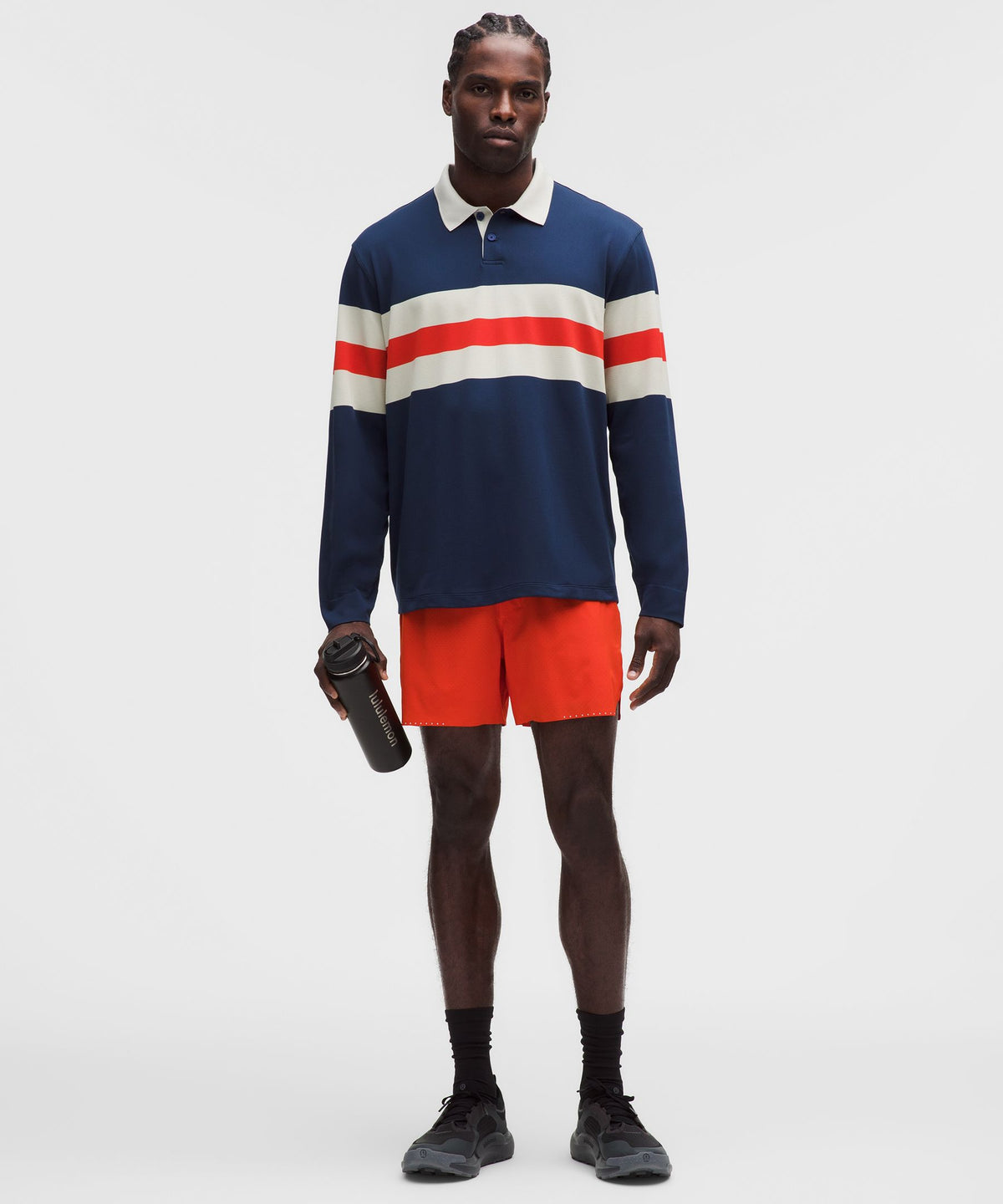 Varsity Stripe Club Blue/Light Ivory/Oxford Red