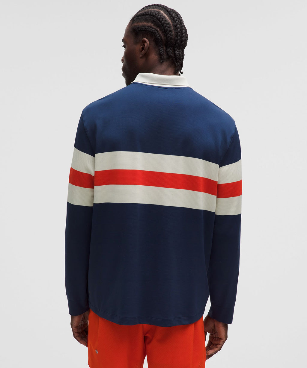 Varsity Stripe Club Blue/Light Ivory/Oxford Red