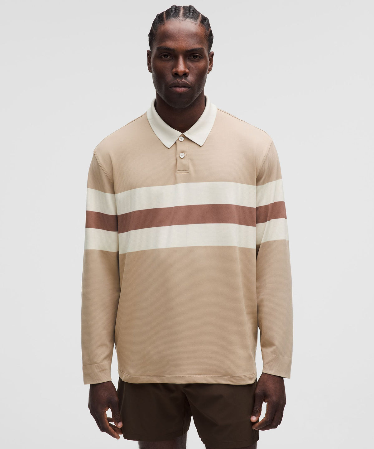 Varsity Stripe Wacky Khaki/Light Ivory/Walnut Crunch