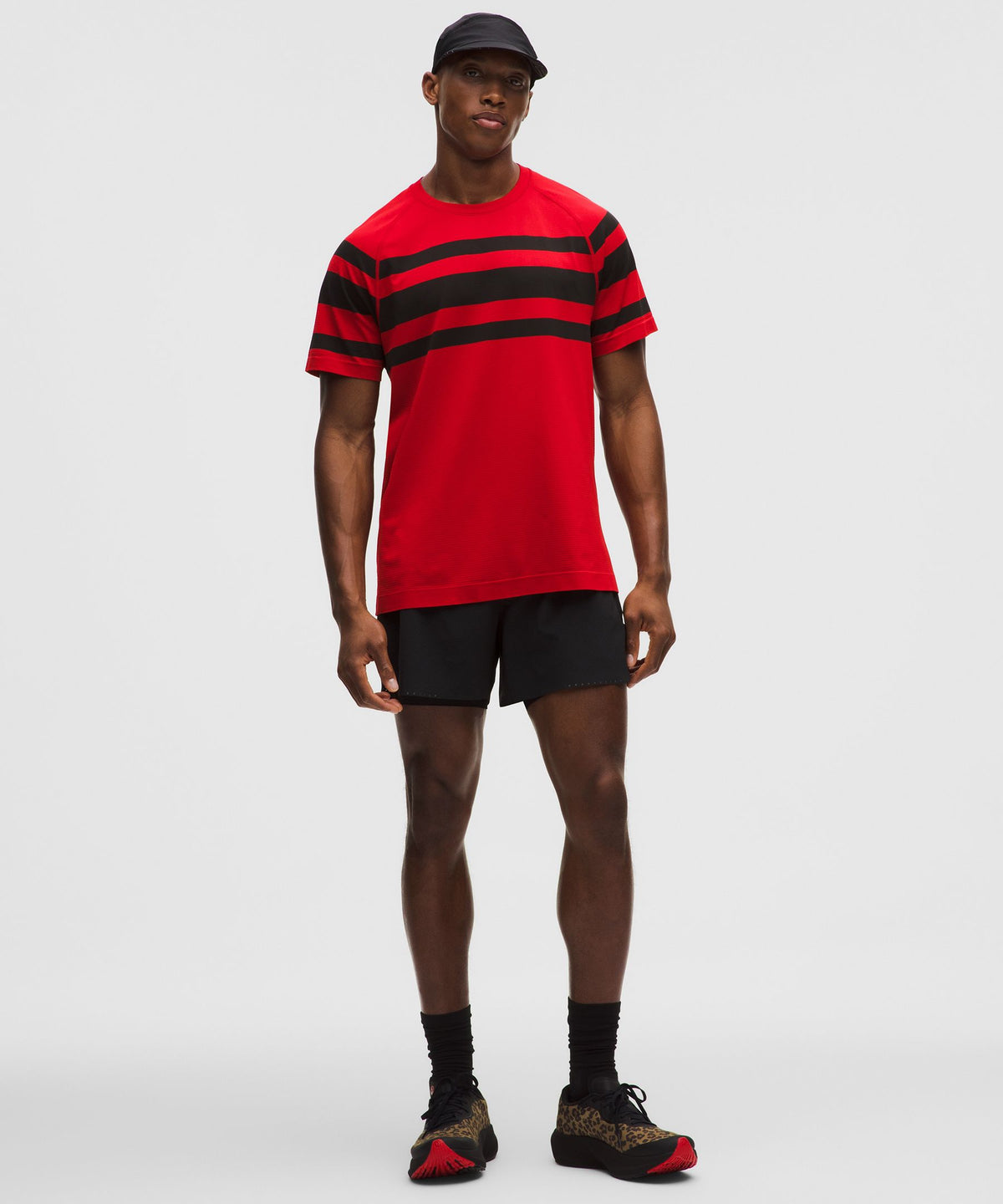 League Stripe Oxford Red/Oxford Red/Black