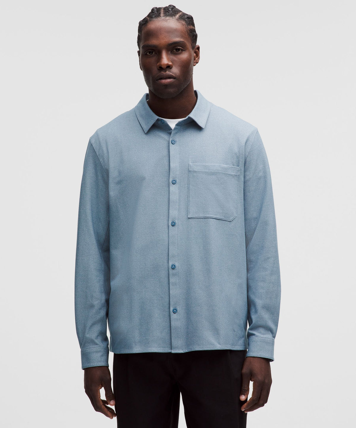 HEATHERED STEEL BLUE