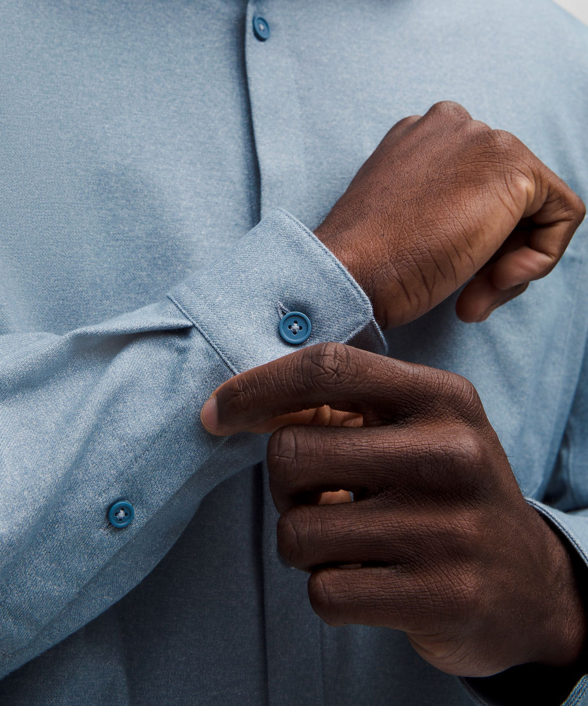 HEATHERED STEEL BLUE