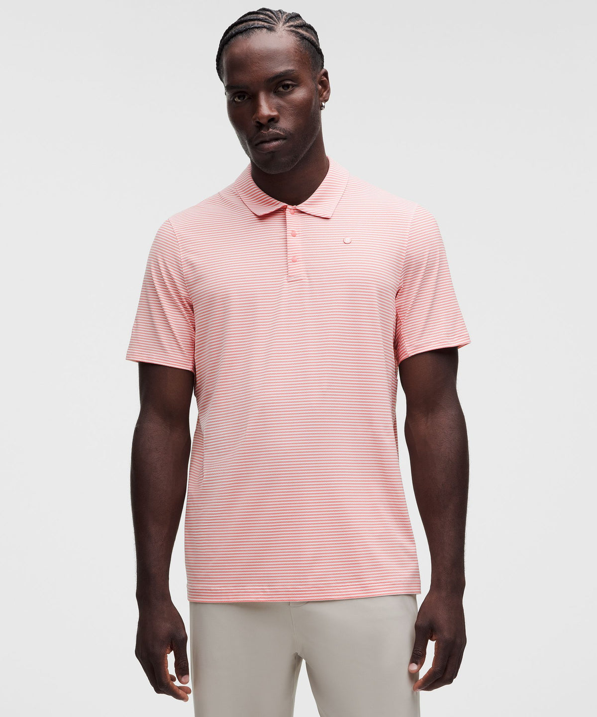 Second Stripe White Pink Parade
