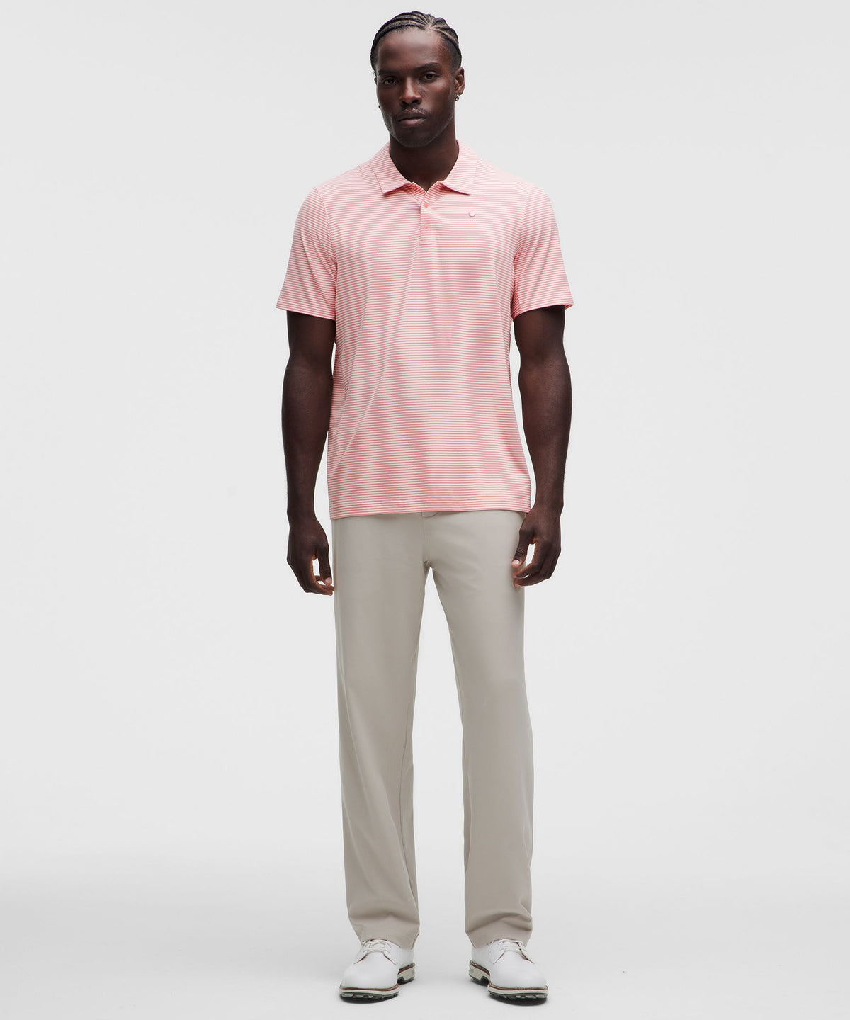 Second Stripe White Pink Parade