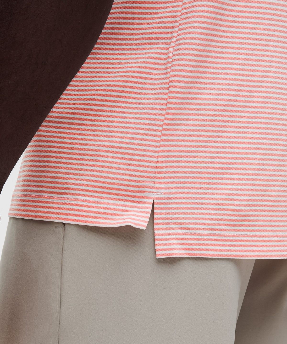 Second Stripe White Pink Parade