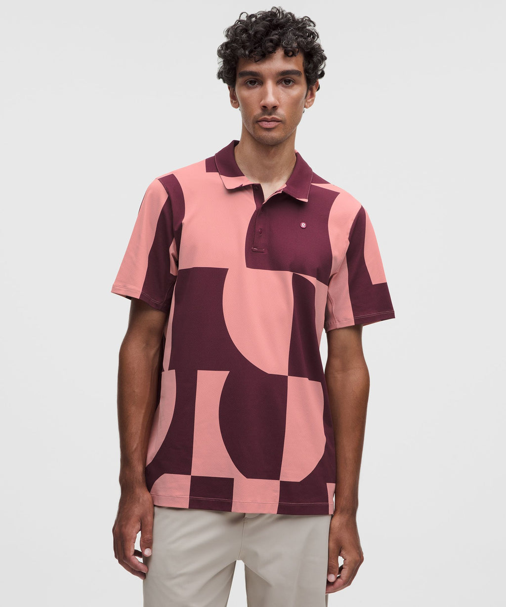 Lido Geo Max Pink Parade Burgundy Bay