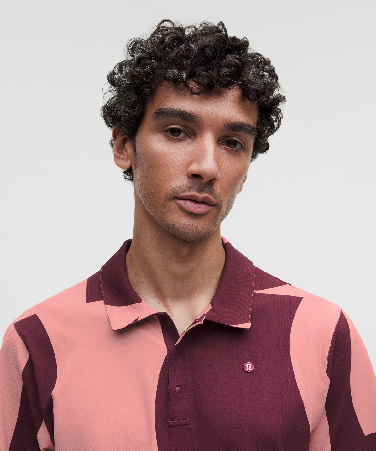 Lido Geo Max Pink Parade Burgundy Bay