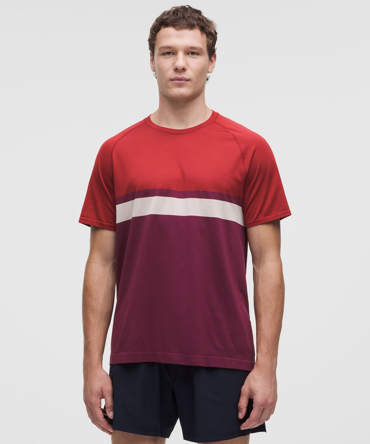 Rocket Red/Light Ivory/Burgundy Bay