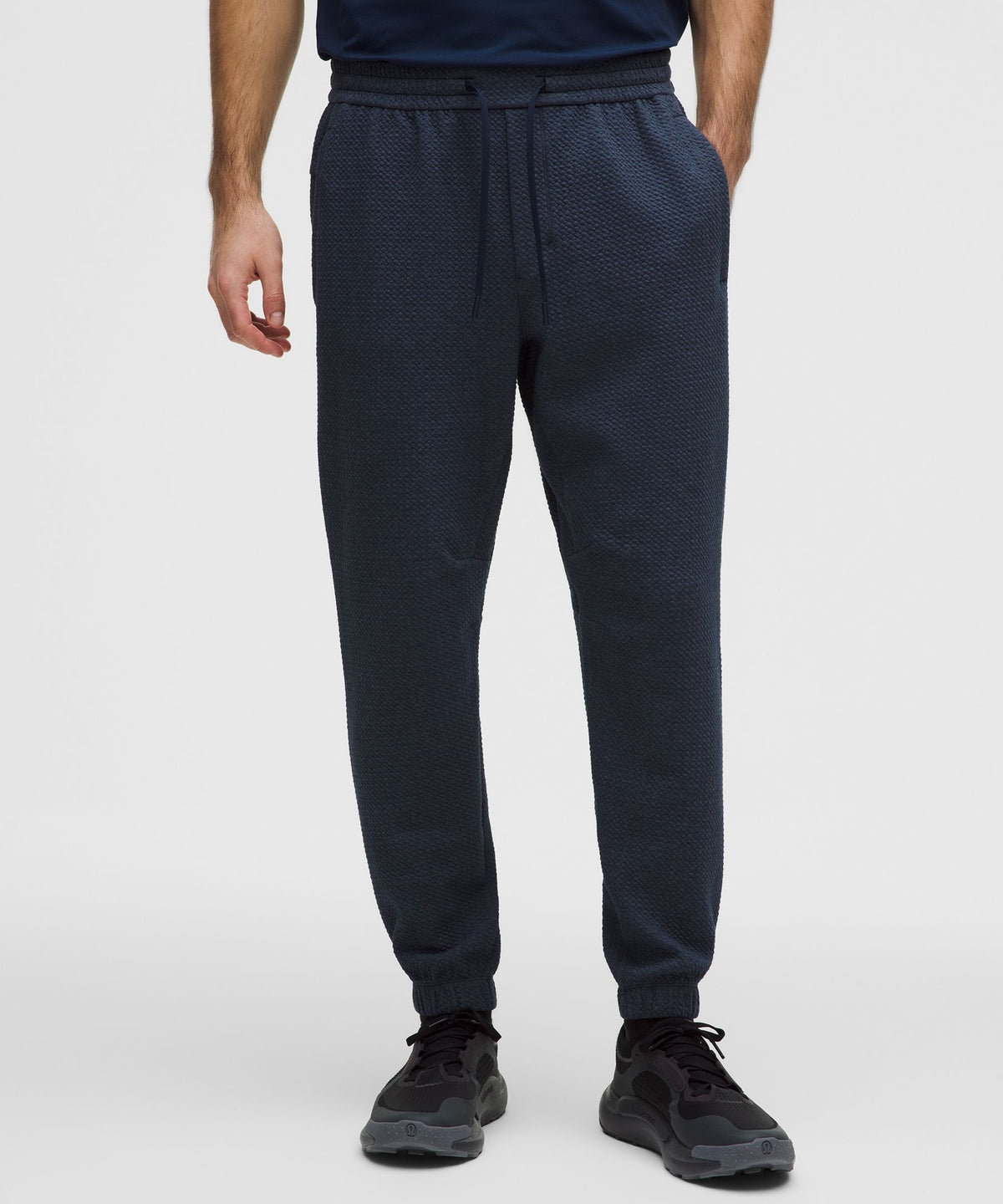 Heathered True Navy/Black