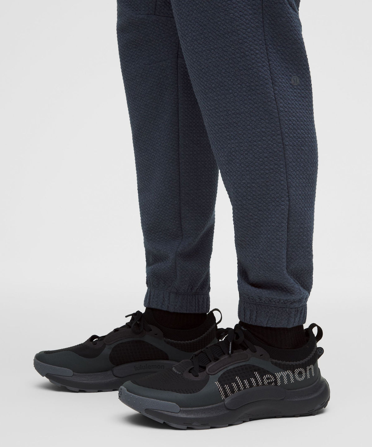 Heathered True Navy/Black