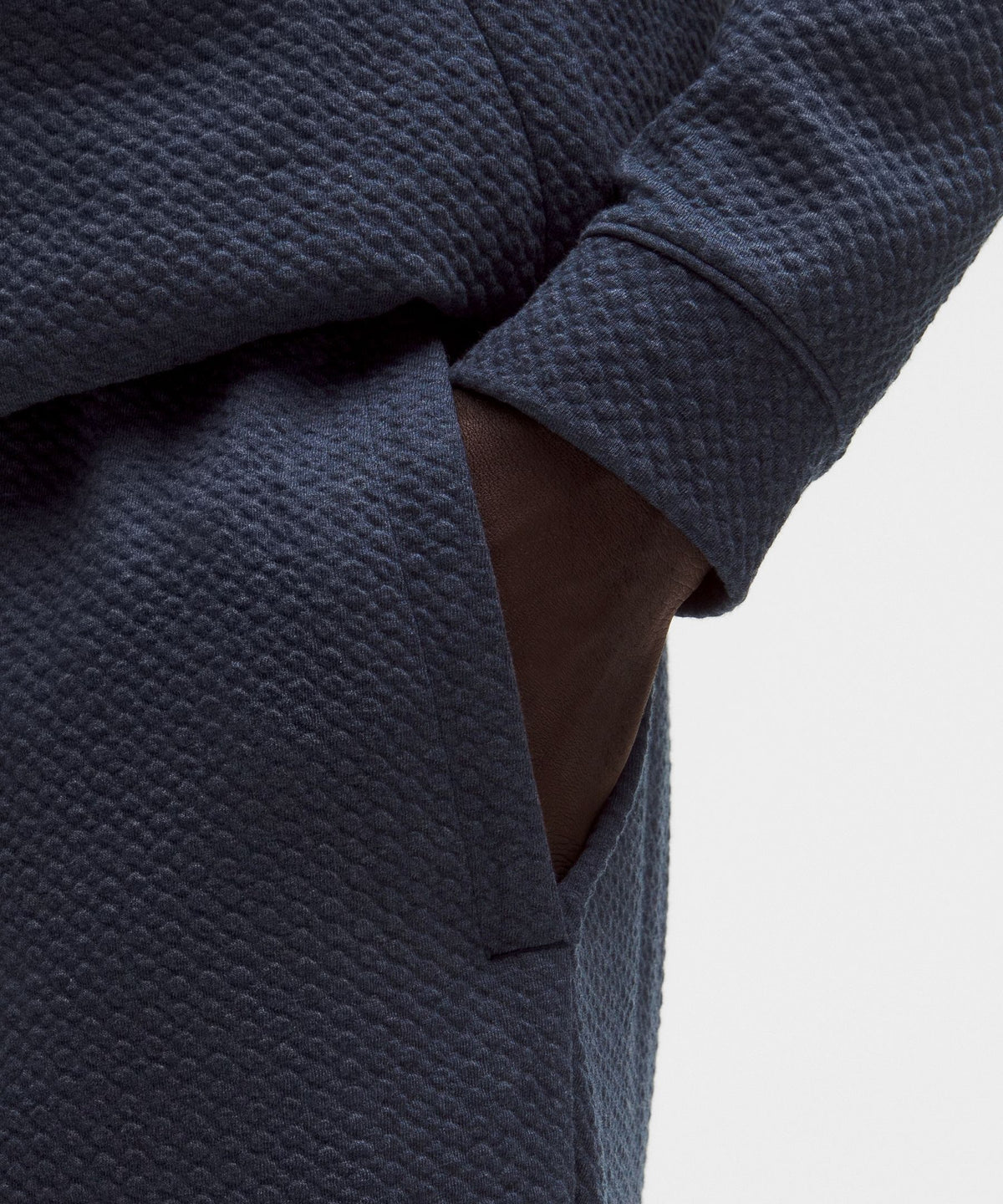 Heathered True Navy/Black
