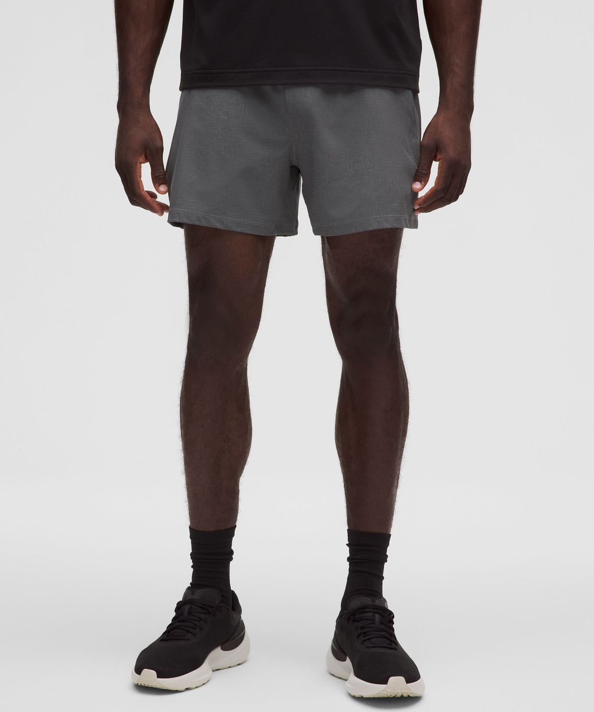 Diamond Texture Print Asphalt Grey Multi