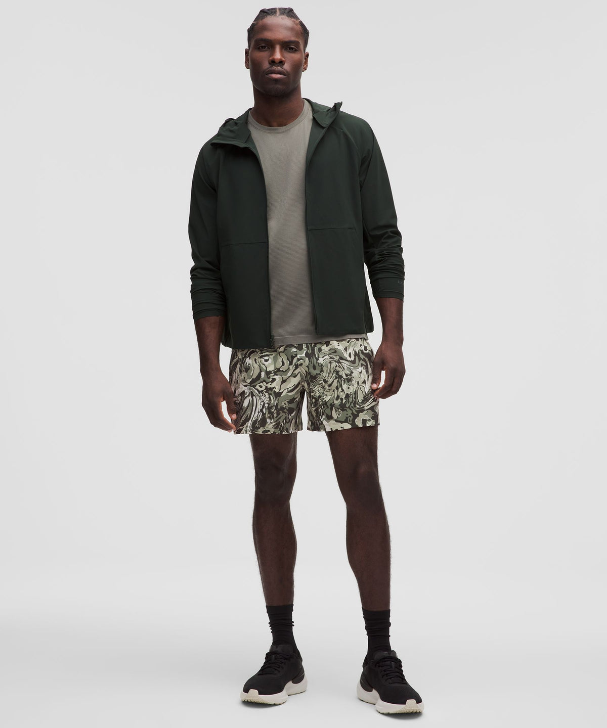 Flower Meld Fog Green Multi