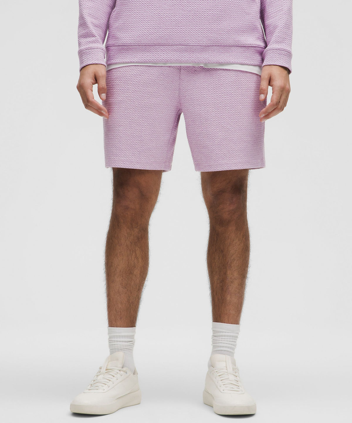 Heathered Lavender Lux/Black