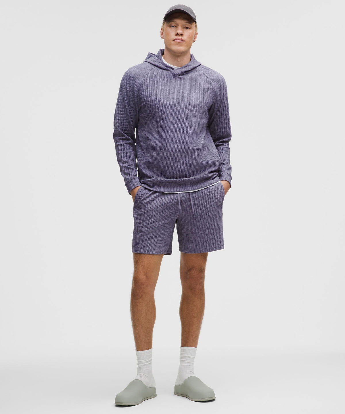 HEATHERED GRAPE MIST/Black