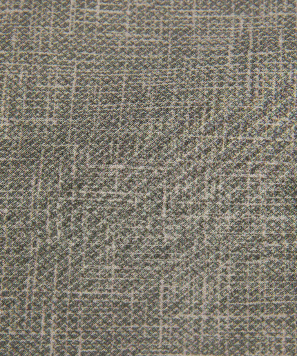 Diamond Texture Print Army Green Multi