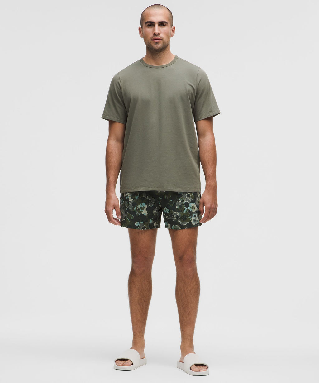 Graphic Hibiscus Green Multi