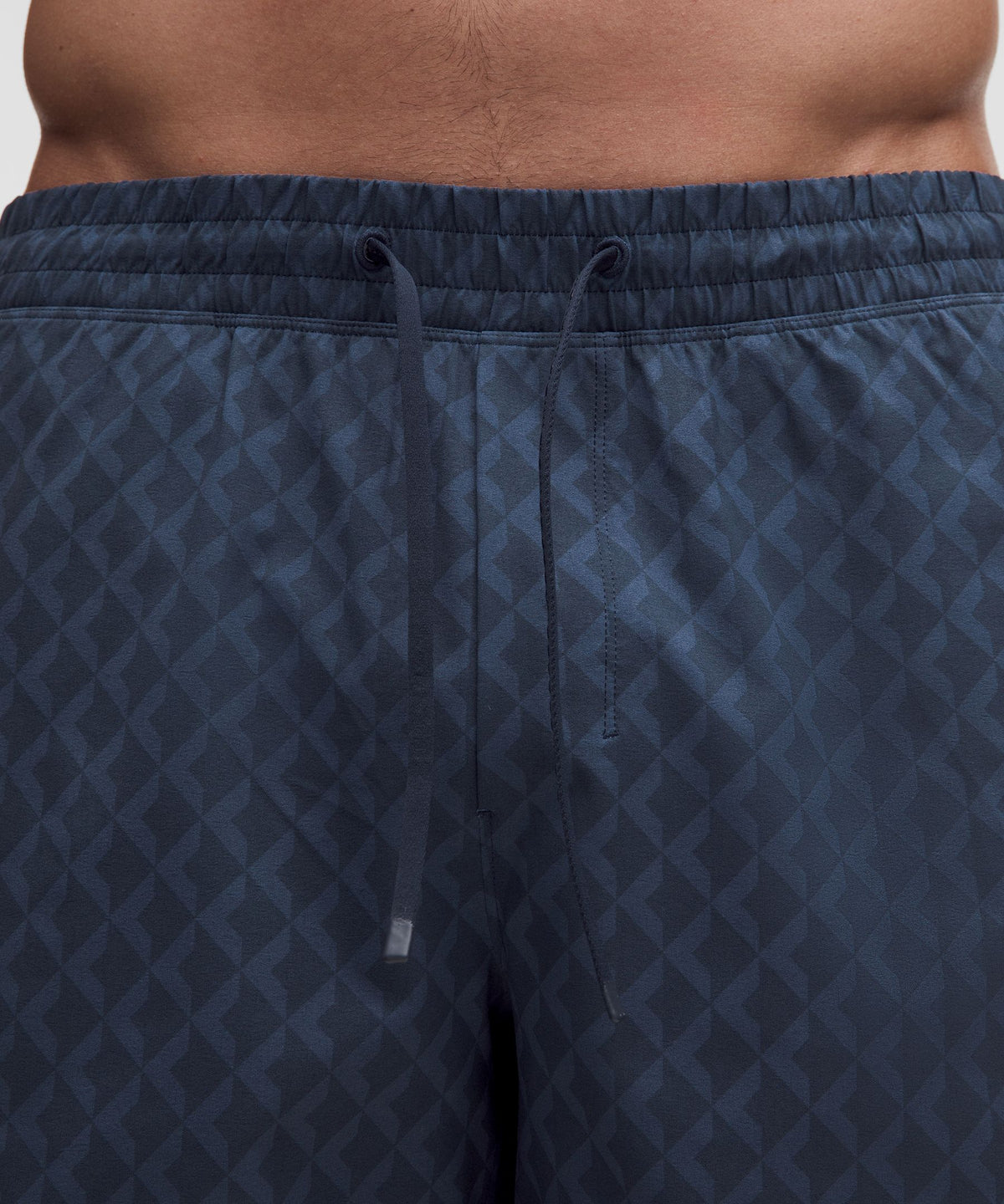 Square Diamond Screen Navy Multi