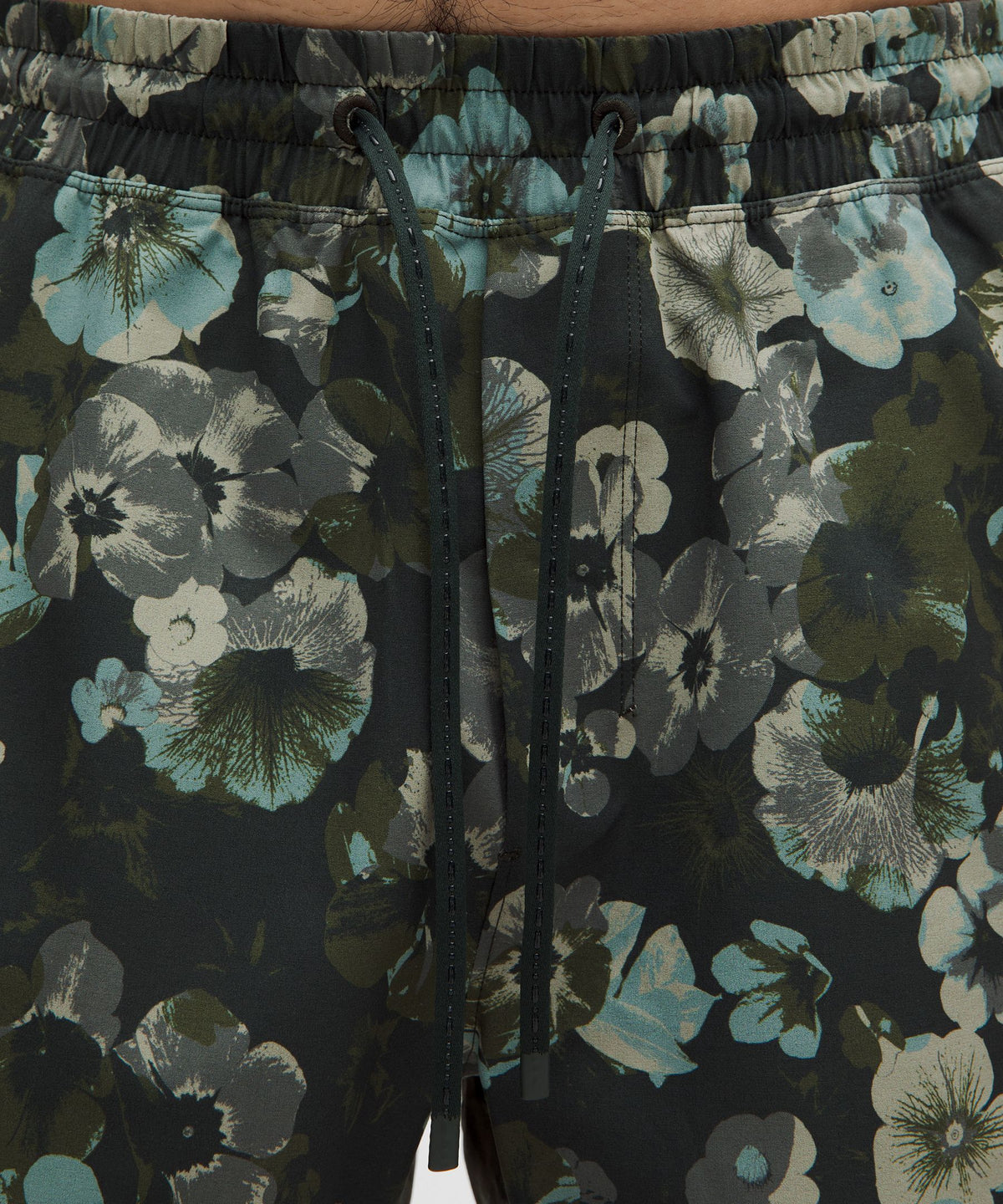 Graphic Hibiscus Green Multi