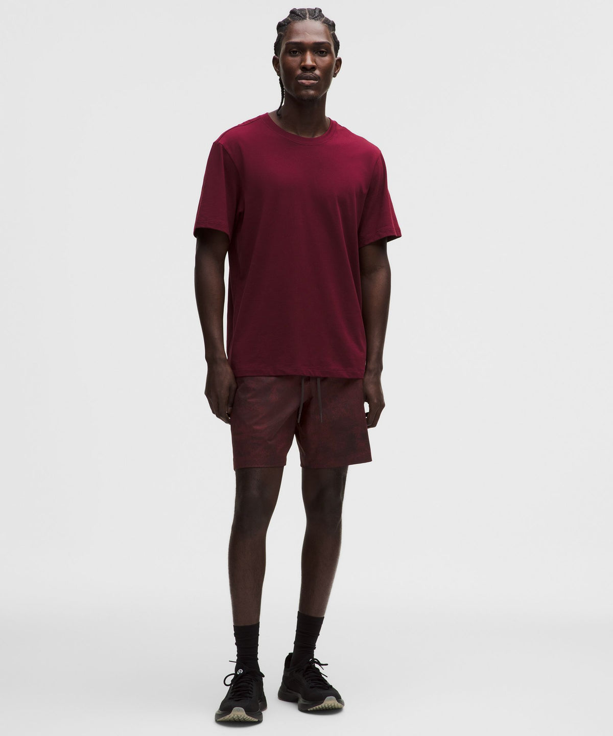 Incline Texture Burgundy Multi