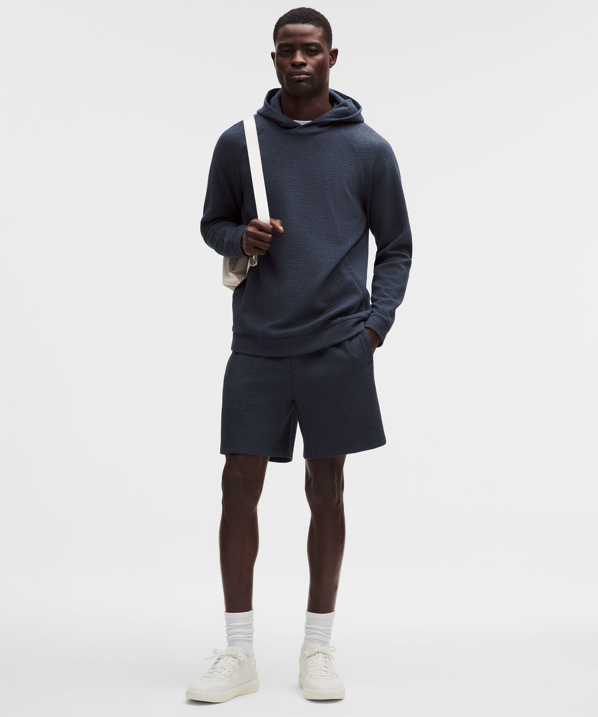 Heathered True Navy/Black