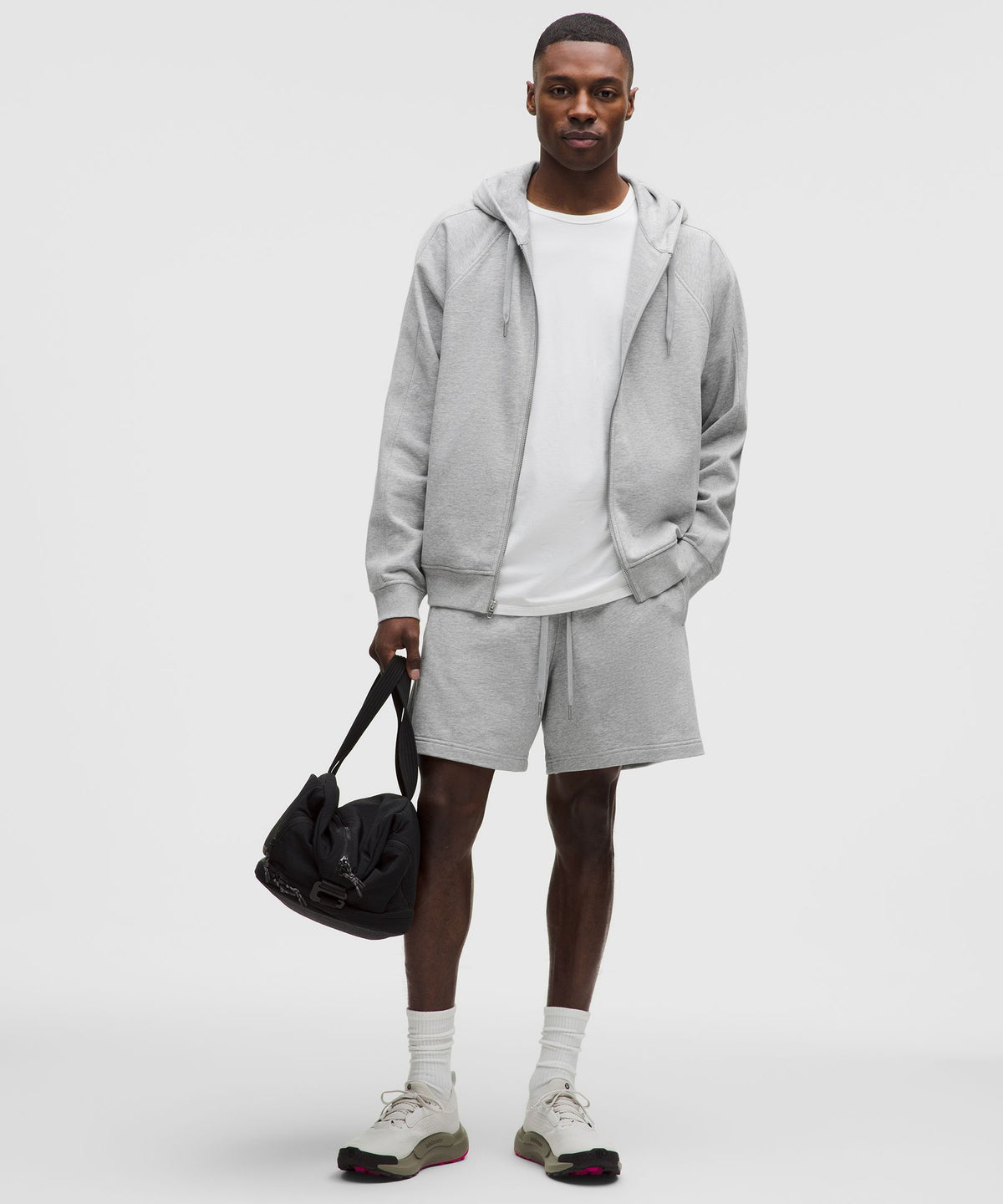 Heathered Core Light Grey