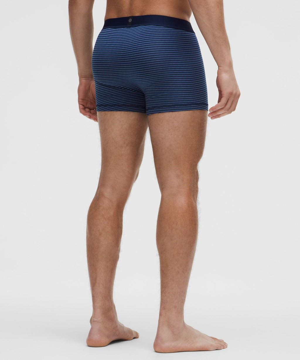 Twofold Stripe Washed Denim Club Blue