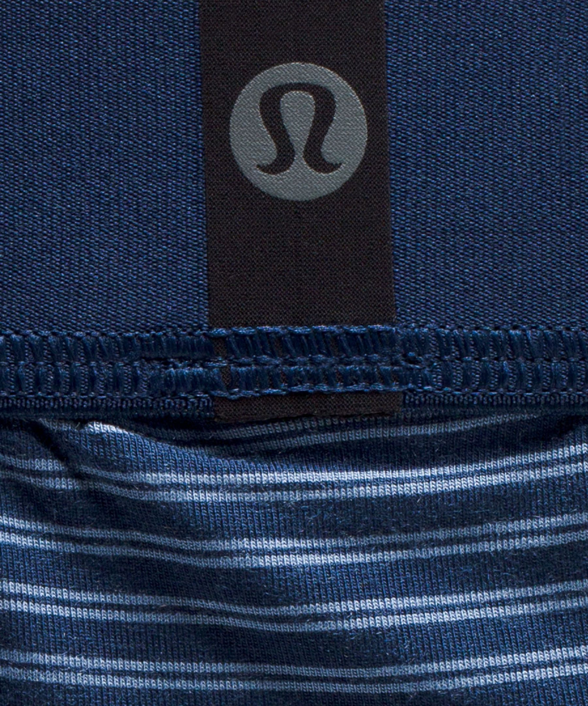 Twofold Stripe Washed Denim Club Blue
