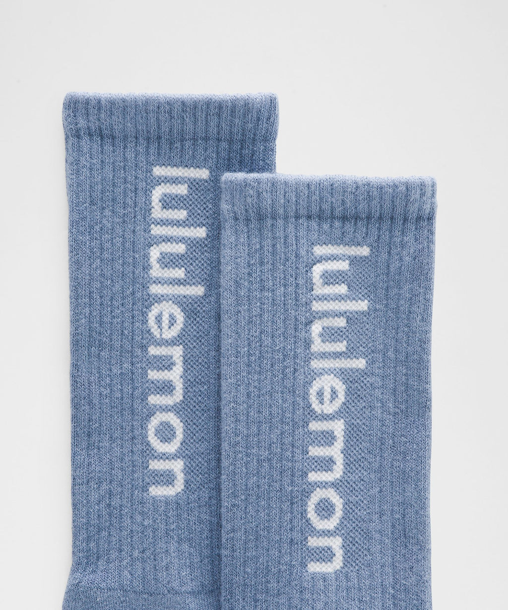 Washed Denim/White