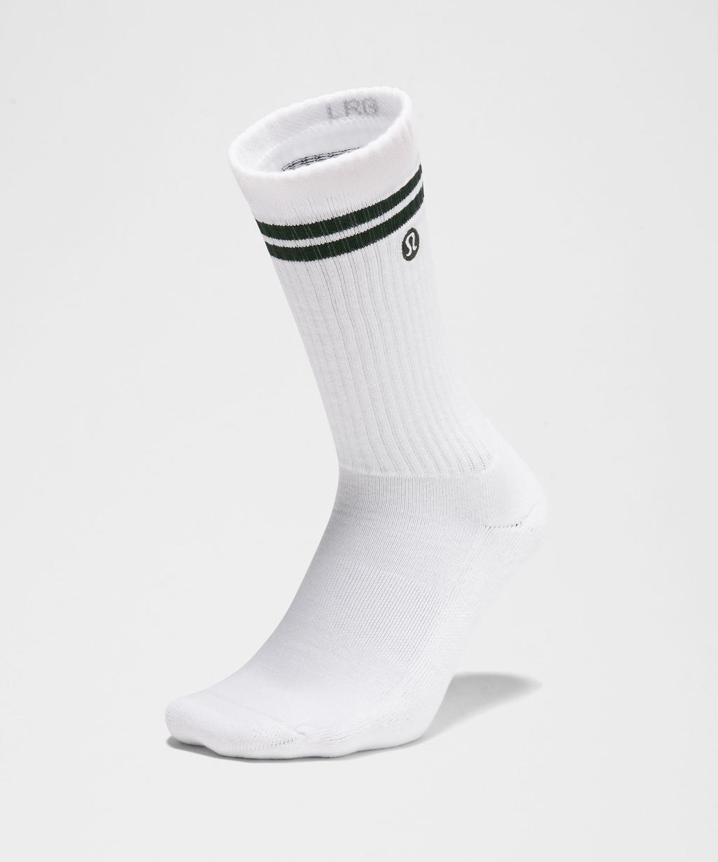 White/Rainforest Green