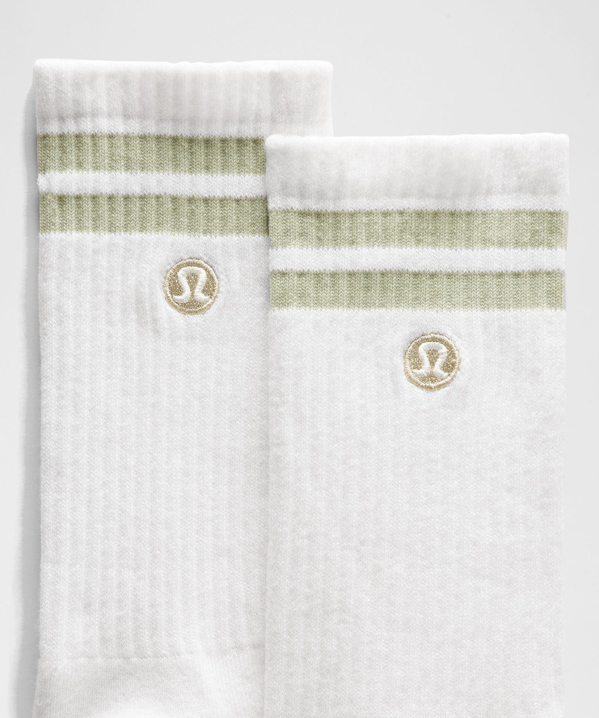 White/Fog Green