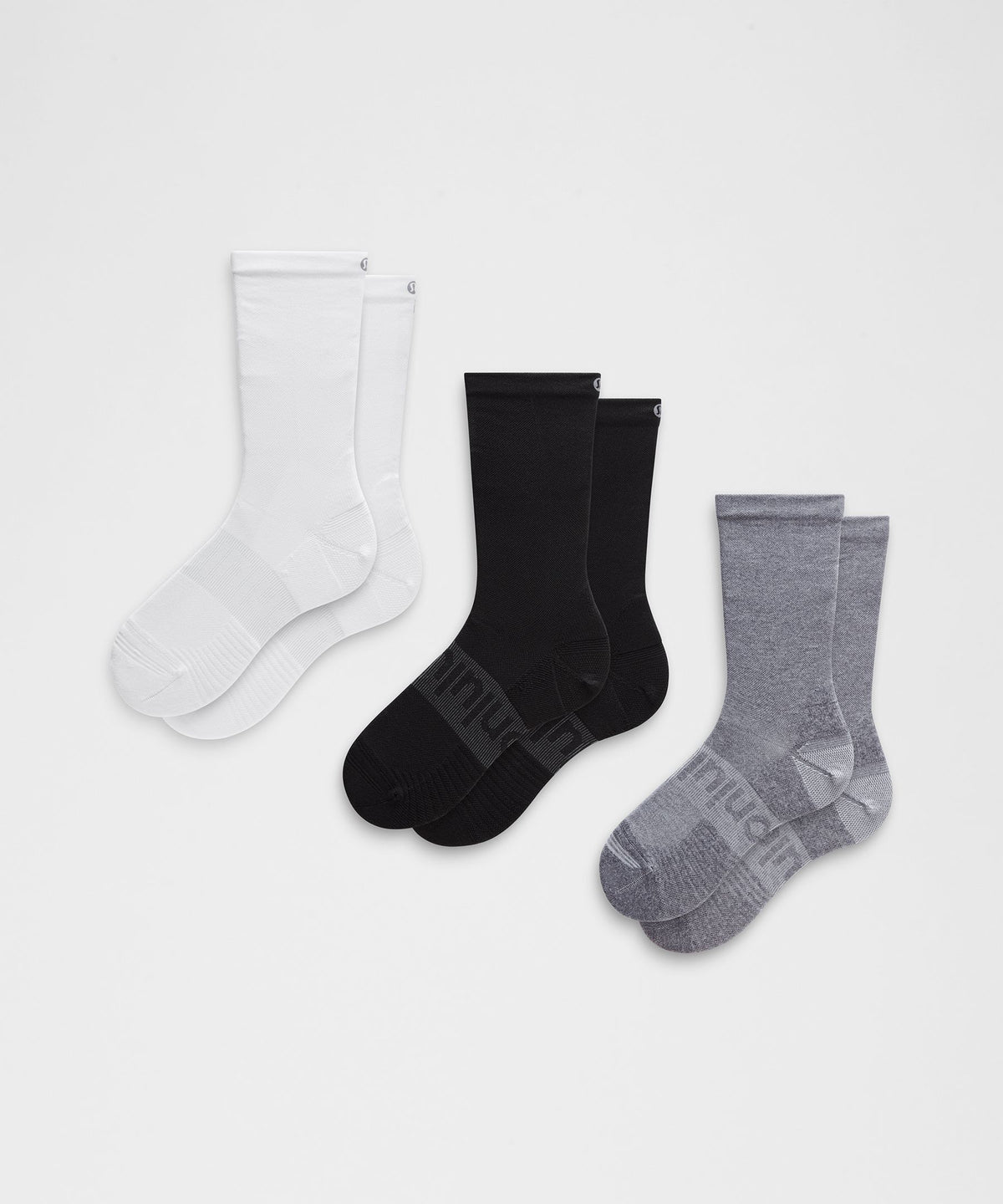 White/Heather Grey/Black