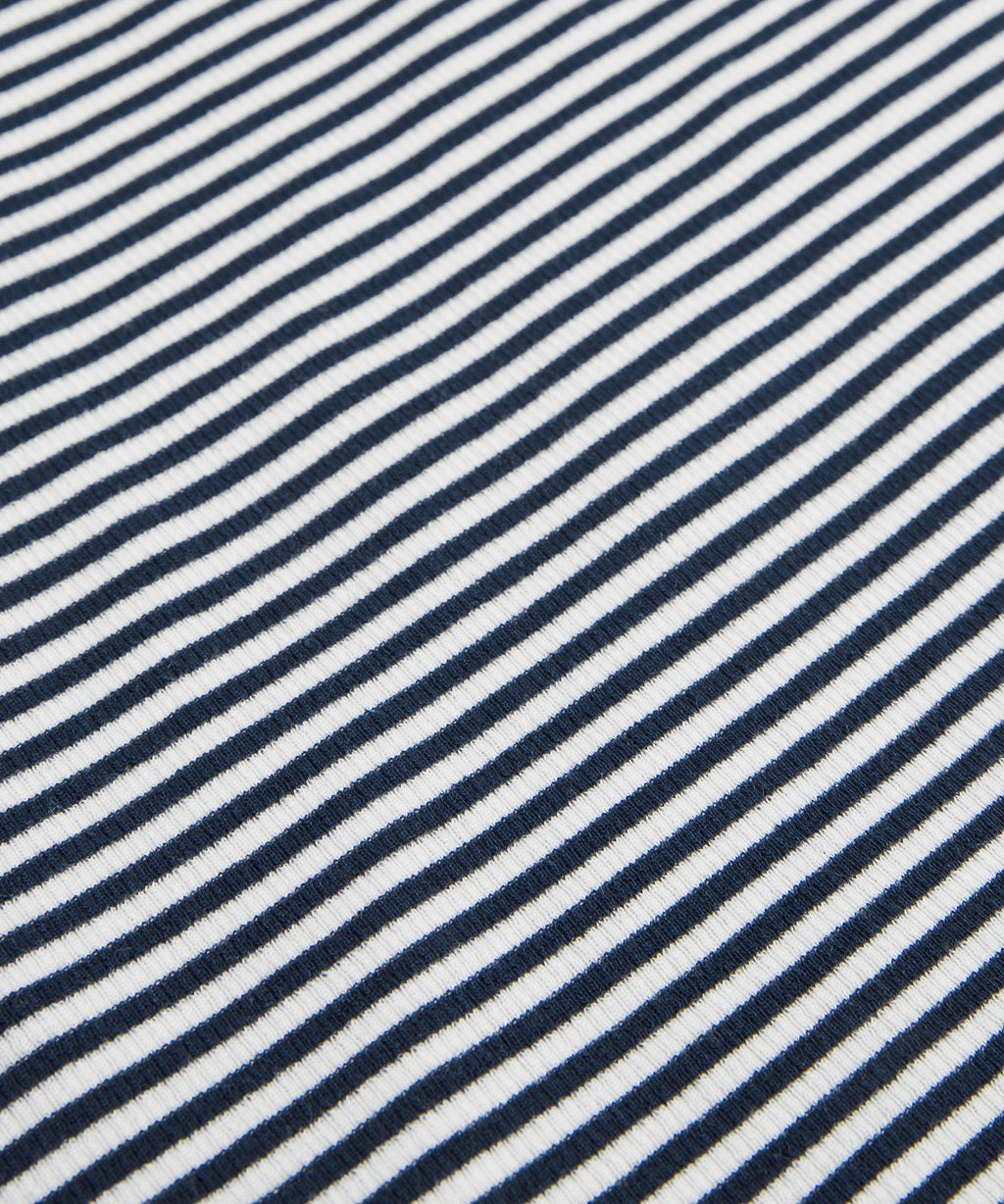 Minute Stripe White Club Blue