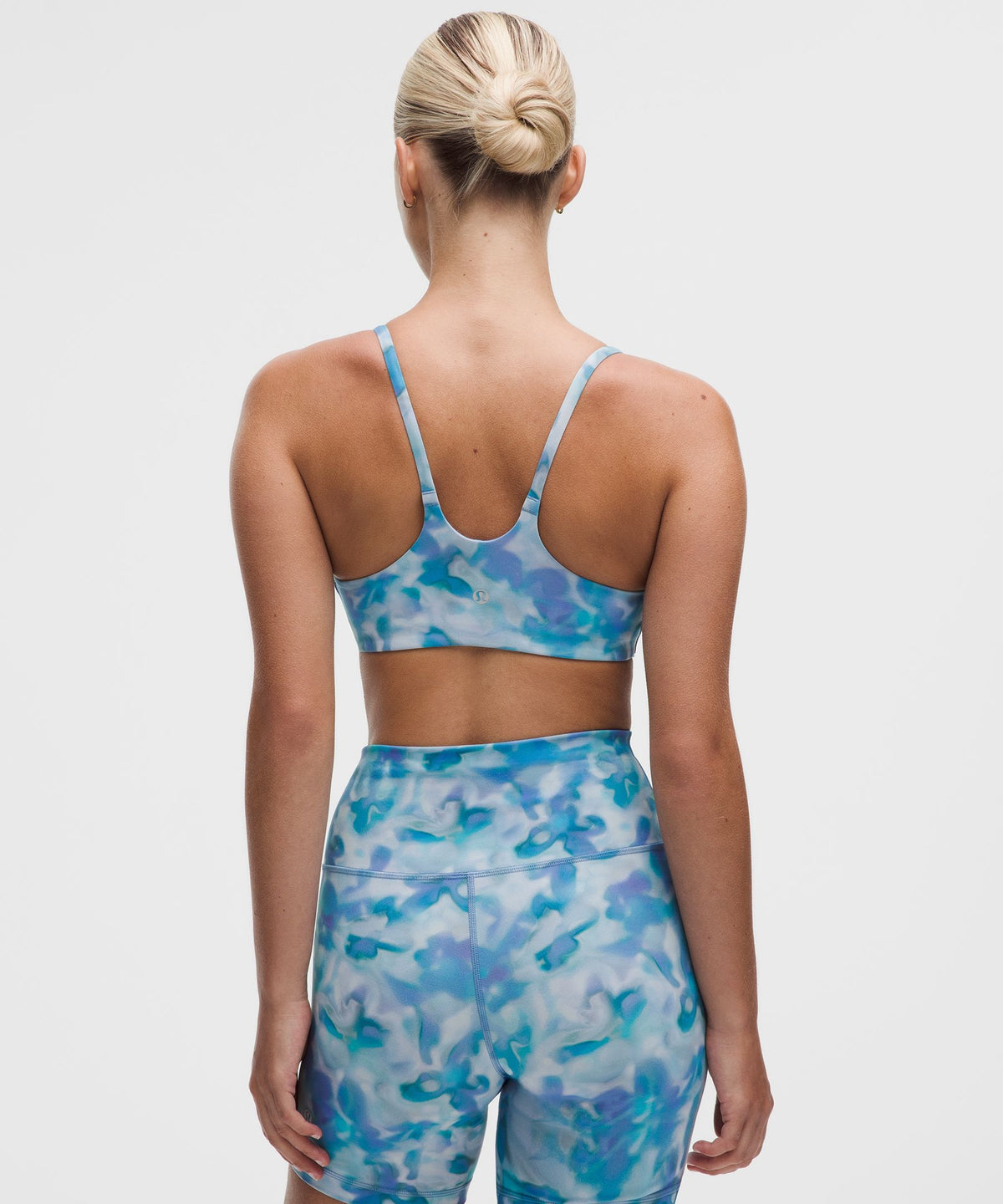 Floral Glow Midi Blue Multi