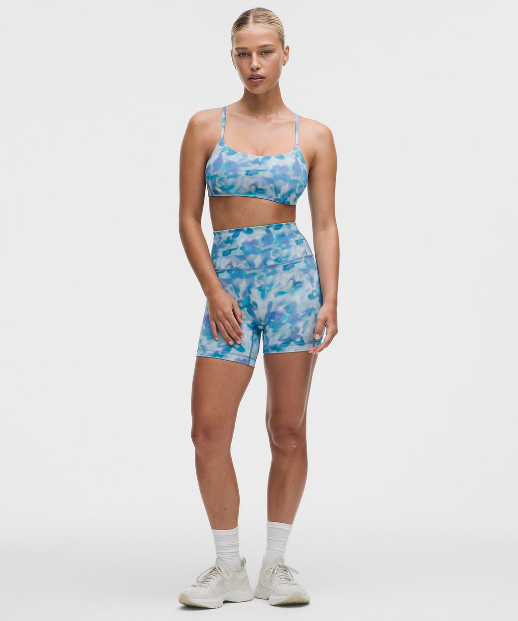 Floral Glow Midi Blue Multi