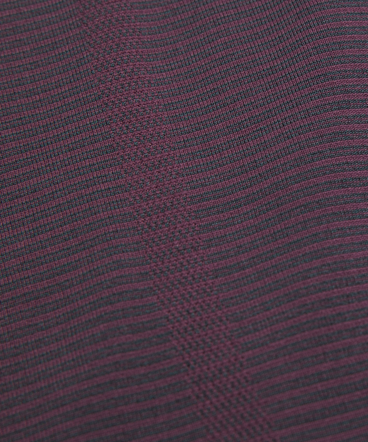 Spandex Stripe Plum/Indochine Blue