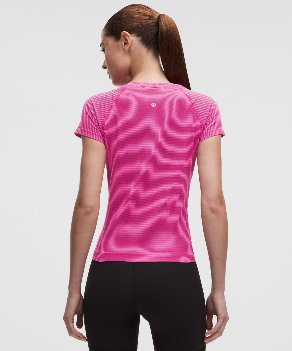 Spandex Stripe Flamingo Fun/Raspberry Rave